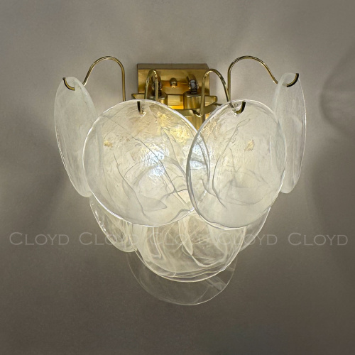 Бра Cloyd LINZE-B W2 / выс. 32 см - латунь - белое стекло (арт.20482) фото 4 Бра Cloyd LINZE-B W2 / выс. 32 см - латунь - белое стекло (арт.20482) фото 4