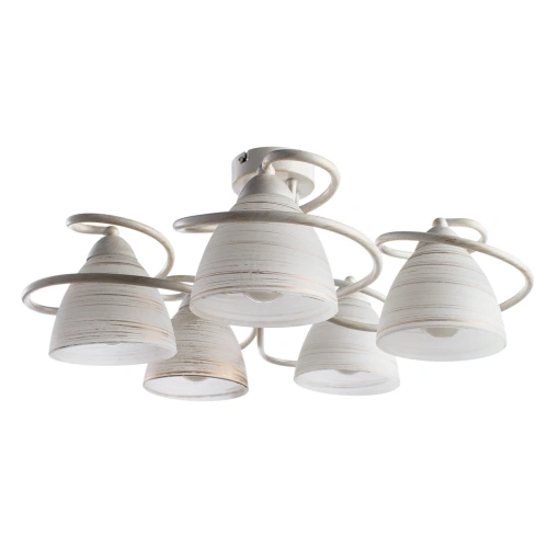 Потолочная люстра Arte Lamp FABIA A1565PL-5WG Потолочная люстра Arte Lamp FABIA A1565PL-5WG