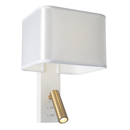 Citilux DEKART CL704480 LED Бра с белым абажуром и выключателем фото 3 Citilux DEKART CL704480 LED Бра с белым абажуром и выключателем фото 3