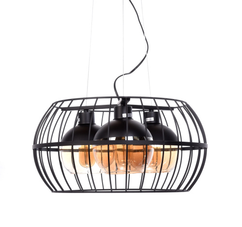 Подвесной светильник Lumina Deco Optis LDP 11765-3 BK фото 3