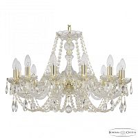 Люстра хрустальная 101/12/240 G Bohemia Ivele Crystal (Богемия Ивеле Кристалл)