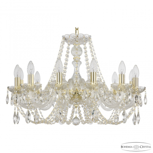 Люстра хрустальная 101/12/240 G Bohemia Ivele Crystal (Богемия Ивеле Кристалл) Люстра хрустальная 101/12/240 G Bohemia Ivele Crystal (Богемия Ивеле Кристалл)