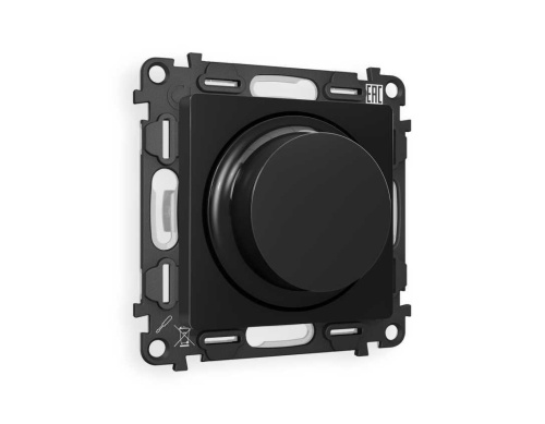 Комплект механизма светорегулятора универсального AMBRELLA VOLT ALFA Черный матовый 25-600W/LED 5-300W QUANT (AP8055, VM136) MA805510