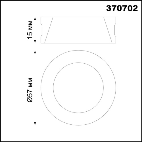 370702 KONST NT19 173 медь Декоративное кольцо для арт. 370681-370693 IP20 UNITE фото 4 370702 KONST NT19 173 медь Декоративное кольцо для арт. 370681-370693 IP20 UNITE фото 4