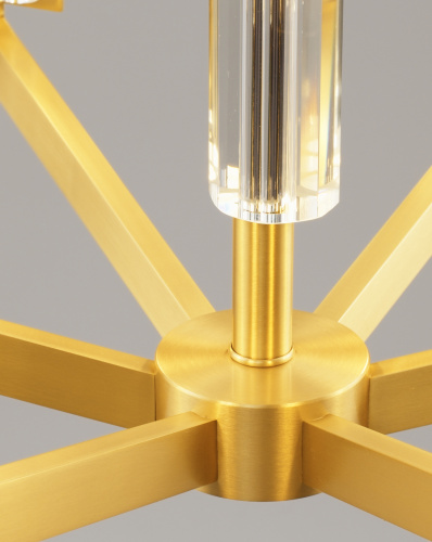 Люстра подвесная Moderli V11074-6P Brass фото 2 Люстра подвесная Moderli V11074-6P Brass фото 2