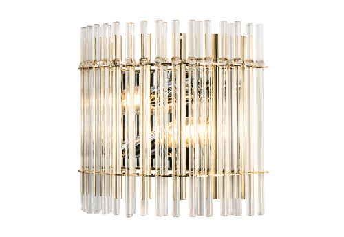 Crystal Lux Бра Crystal Lux AURELIO AP2 GOLD+CHROME/TRANSPARENT фото 3 Crystal Lux Бра Crystal Lux AURELIO AP2 GOLD+CHROME/TRANSPARENT фото 3