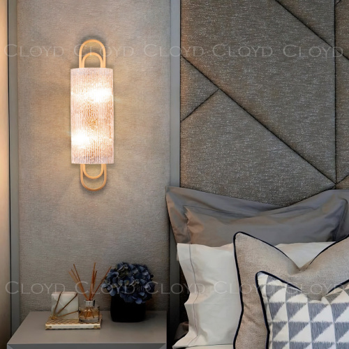 Бра Cloyd TABLION W2 / выс. 47 см - латунь (арт.20168) Бра Cloyd TABLION W2 / выс. 47 см - латунь (арт.20168)