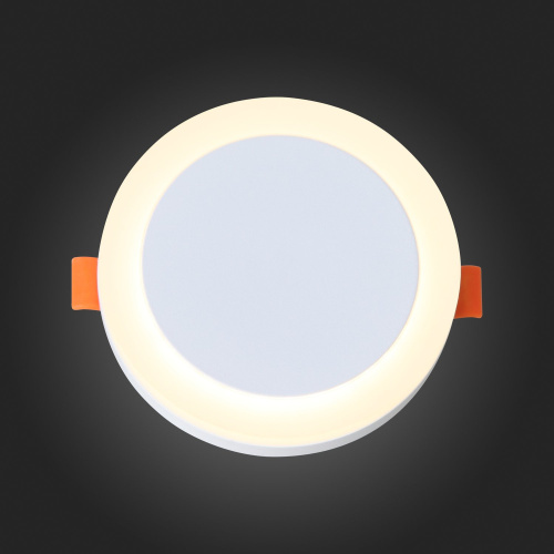 ST104.502.06 Светильник встраиваемый Белый LED 1*6W 3000K 468Lm Ra>80 120° IP20 D110xH20 170-240V Встраиваемые светильники фото 9