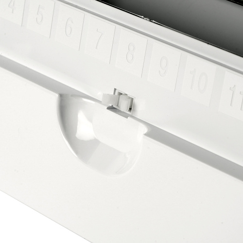 Бокс встраиваемый STEKKER EBX50-5/12-50 12 модулей, пластик, серия ArcaLight фото 9