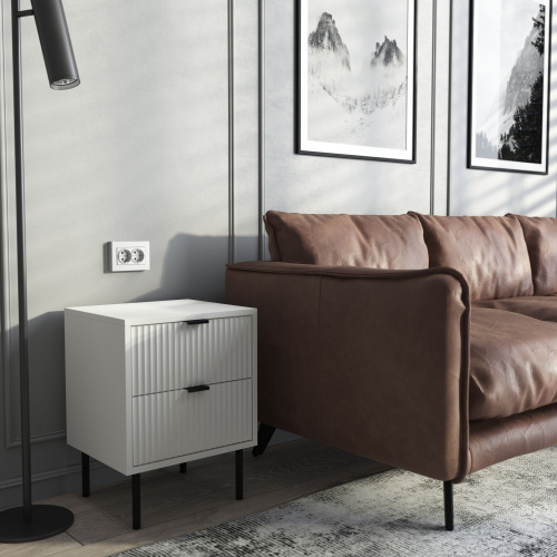 Рамка из поликарбоната для двойной розетки Hammer белый W0082401 фото 4 Рамка из поликарбоната для двойной розетки Hammer белый W0082401 фото 4