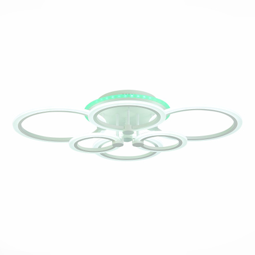 SLE500552-06RGB Светильник потолочный Белый/Белый LED 1*132W RGB 8W 3000-6000K CERINA фото 5