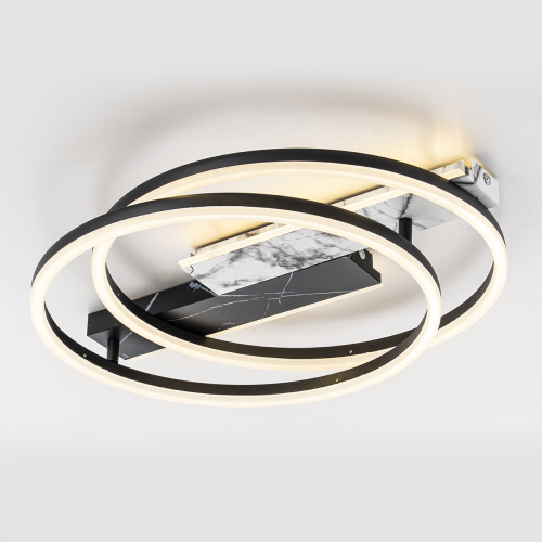 Потолочный светильник Escada 10252/2 LED*90W Black/White marble фото 5 Потолочный светильник Escada 10252/2 LED*90W Black/White marble фото 5