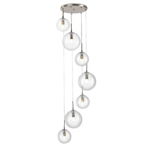 Citilux Томми CL102071 Люстра каскадная с прозрачными шарами фото 3 Citilux Томми CL102071 Люстра каскадная с прозрачными шарами фото 3