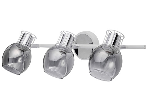 Настенный светильник Escada 1137/3A E14*40W White/Chrome фото 2 Настенный светильник Escada 1137/3A E14*40W White/Chrome фото 2