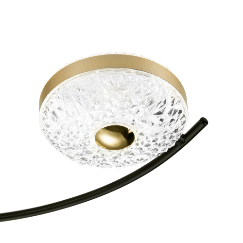 Потолочный светильник Escada 10208/8 LED*110W Black/Gold фото 5 Потолочный светильник Escada 10208/8 LED*110W Black/Gold фото 5