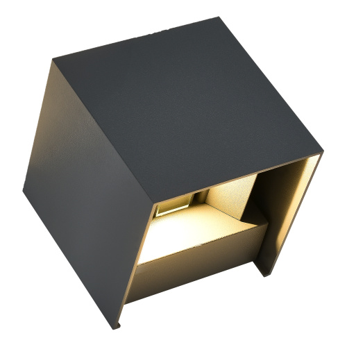 SL9513.701.01 Светильник уличный настенный ST-Luce серый/серый LED 1*10W 2700K BRIK фото 7