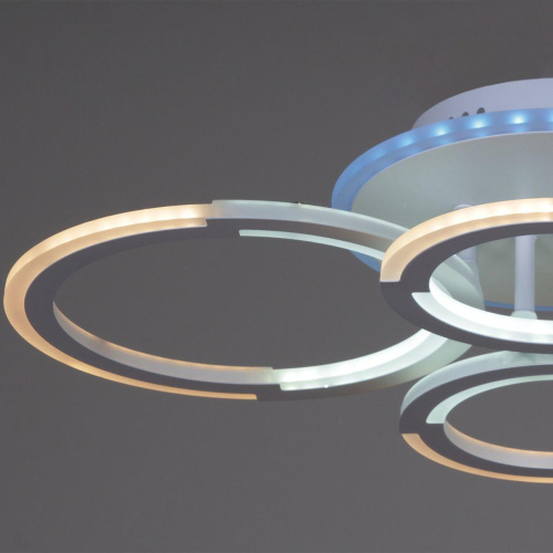 Потолочная светодиодная люстра Reluce 09820-3.3-2+2A WH (RGB) фото 7 Потолочная светодиодная люстра Reluce 09820-3.3-2+2A WH (RGB) фото 7