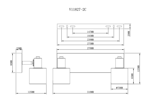 Спот Moderli V11827-2C Malet фото 4
