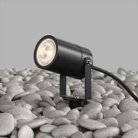 DK9800-BK Грунтовый светильник MOSS, IP65, GU10 LED, до 15 Вт, черный, алюминий