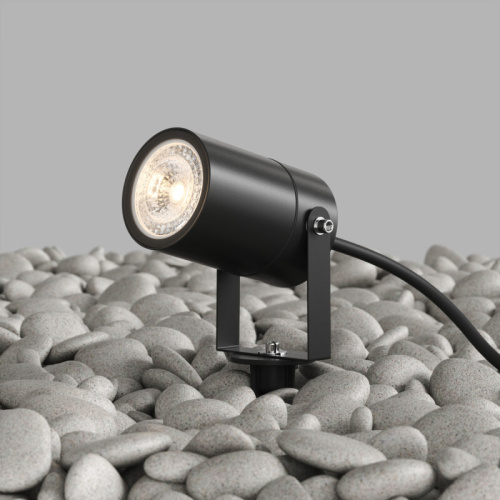 DK9800-BK Грунтовый светильник MOSS, IP65, GU10 LED, до 15 Вт, черный, алюминий