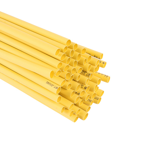 Термоусадочная трубка STEKKER 6,0/3,0 мм, длина 100 см., усадка 2:1, желтый HST-630-100YW фото 4