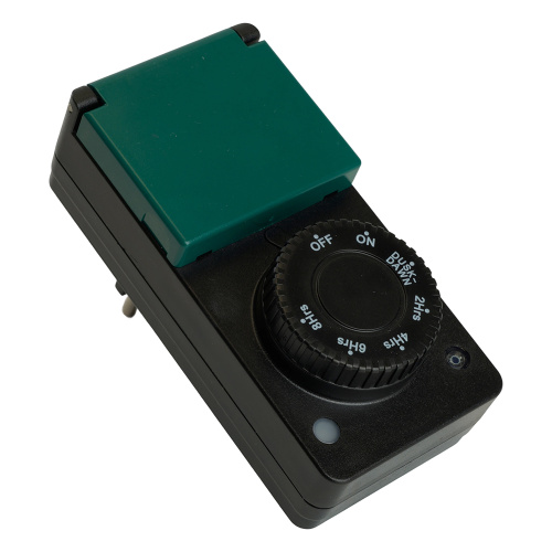 Розетка с таймером (с датчиком освещенности) Feron TM29 суточная мощность 2300W/10A IP44 фото 4