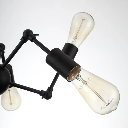 Люстра на штанге Arte Lamp ROOTS A9190LM-6BK фото 3 Люстра на штанге Arte Lamp ROOTS A9190LM-6BK фото 3