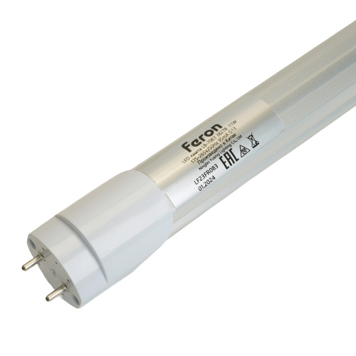 Лампа светодиодная для растений T8 Feron LB-7063 G13 0,6м 11W 175-265V красно-синий спектр пластик фото 8