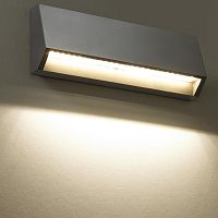 357418 STREET NT17 742 темно-серый Ландшафтный светильник IP65 LED 3000K 3.8W 220-240V KAIMAS