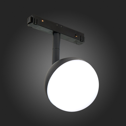 ST358.436.07 Магнитный трековый светильник Черный LED 1*7W 3000K 520Lm Ra>80 120° IP20 L120xW90xH192 SKYLINE 48 фото 9
