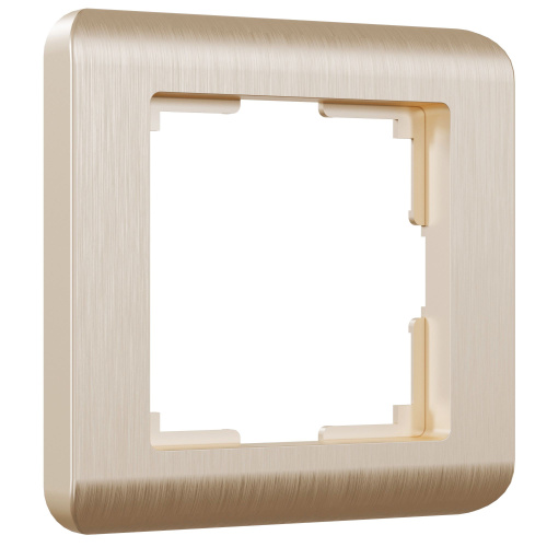 Рамка из поликарбоната на 1 пост Stream шампань W0012111 Рамка из поликарбоната на 1 пост Stream шампань W0012111