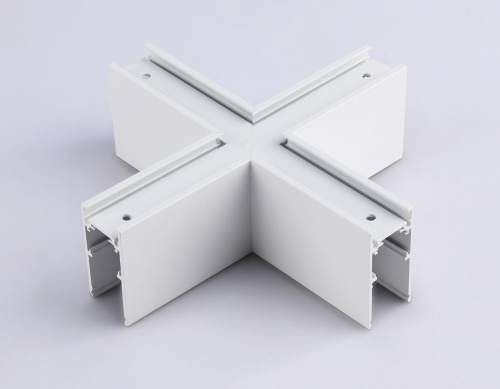 Коннектор X-образный для накладного шинопровода Ambrella light Track System Magnetic GL3375 фото 3