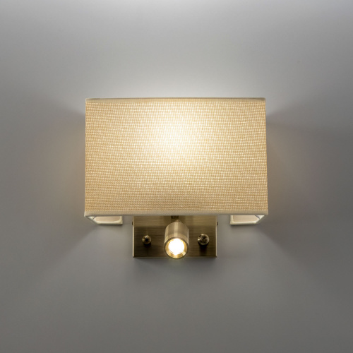 Citilux Декарт CL704303 Бра с бежевым абажуром и диммером фото 11