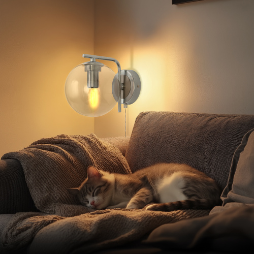 Citilux Томми CL102310 Бра с выключателем Хром фото 7 Citilux Томми CL102310 Бра с выключателем Хром фото 7