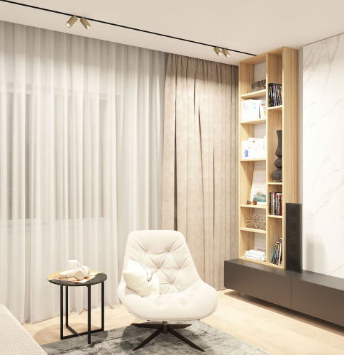 DK8012-BG Акцентный светильник SMART SPOT DOUBLE 2x9W DIM 3000K-6000K, матовое золото с черным фото 9