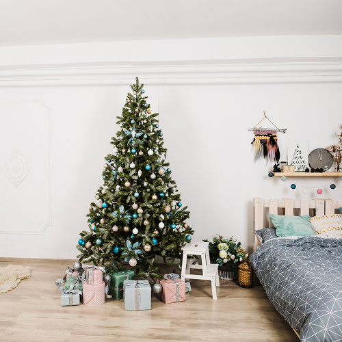 Светодиодная гирлянда Feron CL03 линейная 4м +1.5м 230V мультиколор, c питанием от сети, контроллером, зеленый шнур фото 2