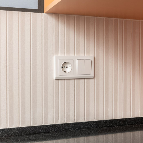 Выключатель двухклавишный проходной (белый) W1122001 фото 2 Выключатель двухклавишный проходной (белый) W1122001 фото 2