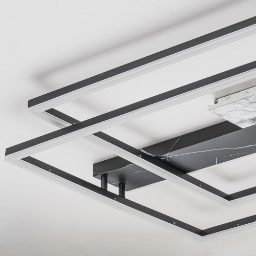 Потолочный светильник Escada 10250/2 LED*205W Black/White marble фото 6 Потолочный светильник Escada 10250/2 LED*205W Black/White marble фото 6