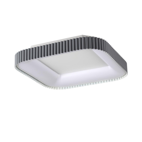 7769/56L AVRA LED SN 578 Светильник металл/белый/серый LED (56Вт+14Вт) 3000-6000K 500х500 IP43 пульт ДУ+подсветка SHARMEL фото 6