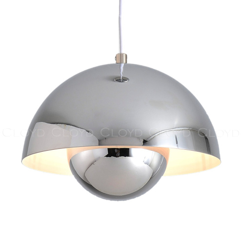 Подвесной светильник Cloyd ERMA-B P1 / Ø23 см - хром (арт.11397) фото 3