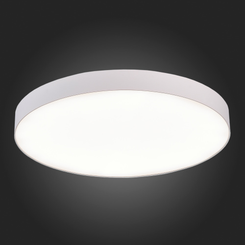 ST606.542.96 Светильник потолочный Белый LED 1*96W 4000K 8 640Lm Ra>85 120° IP20 D600xH55 185-265V Накладные светильники фото 2