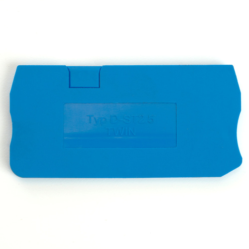 LD561-1-25 Торцевая заглушка для ЗНИ LD553 2,5 мм²  (JXB ST 2,5), синий фото 4