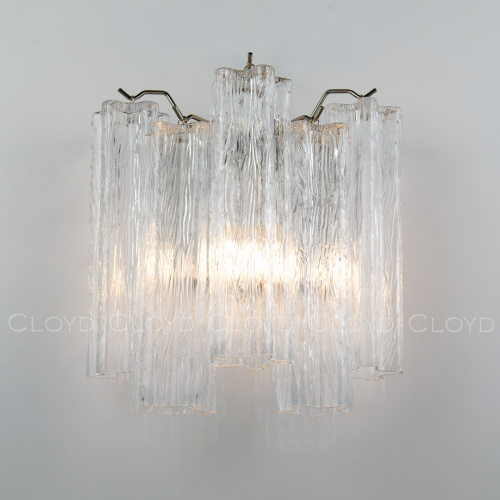 Бра Cloyd ANNO-D W1 / выс. 29 см - хром - прозрачн.стекло (арт.20469) фото 2 Бра Cloyd ANNO-D W1 / выс. 29 см - хром - прозрачн.стекло (арт.20469) фото 2