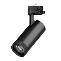 C4207QT Светильник CANNO PRO д/треков QUATTRO LED 20W 1400LM 20-55G ЧЕРНЫЙ 2700-4200-6000K IP20 с адаптером (304207 + 594007)