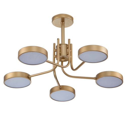 Светильник на штанге Escada 10258/5 LED*44W Champagne gold фото 2 Светильник на штанге Escada 10258/5 LED*44W Champagne gold фото 2