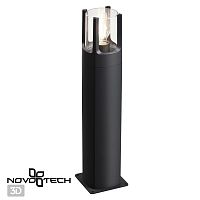 370959 STREET NT23 670 черный Светильник ландшафтный IP54 E27 max 20W 220-240V VISIO