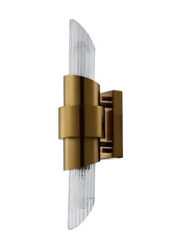 Crystal Lux Бра Crystal Lux JUSTO AP2 BRASS Crystal Lux Бра Crystal Lux JUSTO AP2 BRASS