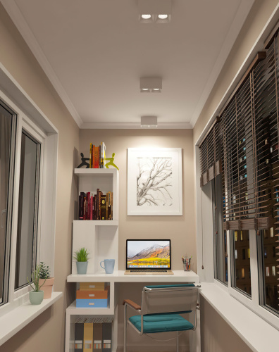 DK3085-WH Светильник накладной IP 20, 10 Вт, GU5.3, LED, белый/белый, пластик фото 2