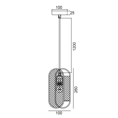 Подвесной светильник Vele Luce City VL6344P01 фото 4