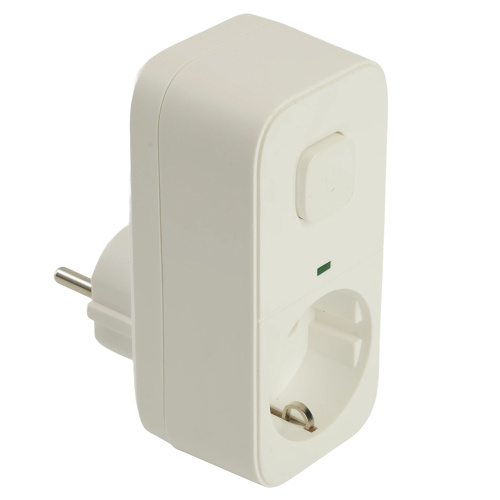 Сетевой фильтр 1-местный с/з STEKKER 250В, 16А, с выключателем, серия Nova, HM81-11-2, белый фото 8